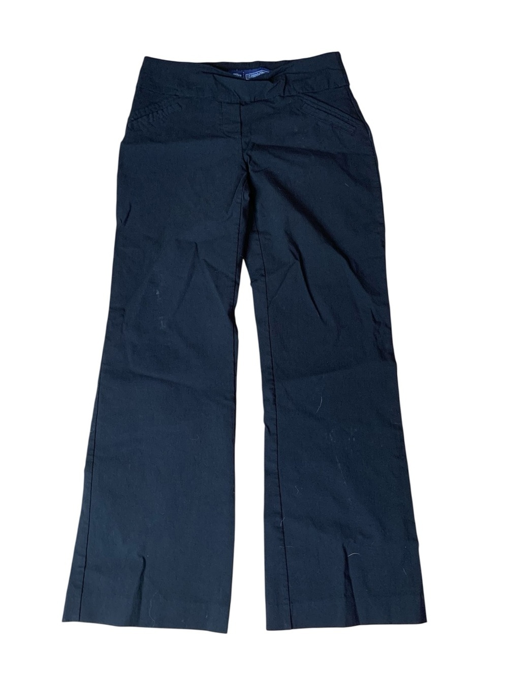Reitmans Black Trouser Pants Size 8P The Original Comfort Stretch